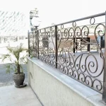 Mẫu thiết kế lan can sắt mỹ thuật - AH0205 - An Homes
