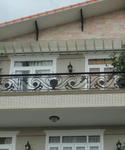 Mẫu thiết kế lan can sắt mỹ thuật - AH0212