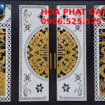 Cổng chính biệt thự cổ điển sang trọng, tinh tế