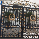 Cổng sắt mỹ thuật AH0326