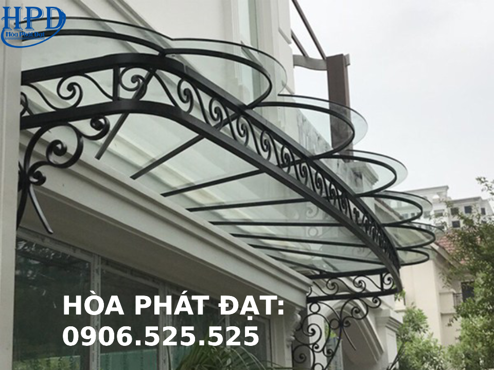 Mái hiên mỹ thuật thương hiệu Hòa Phát Đạt