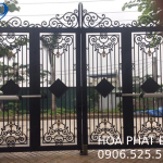 Cổng sắt mỹ thuật AH0330