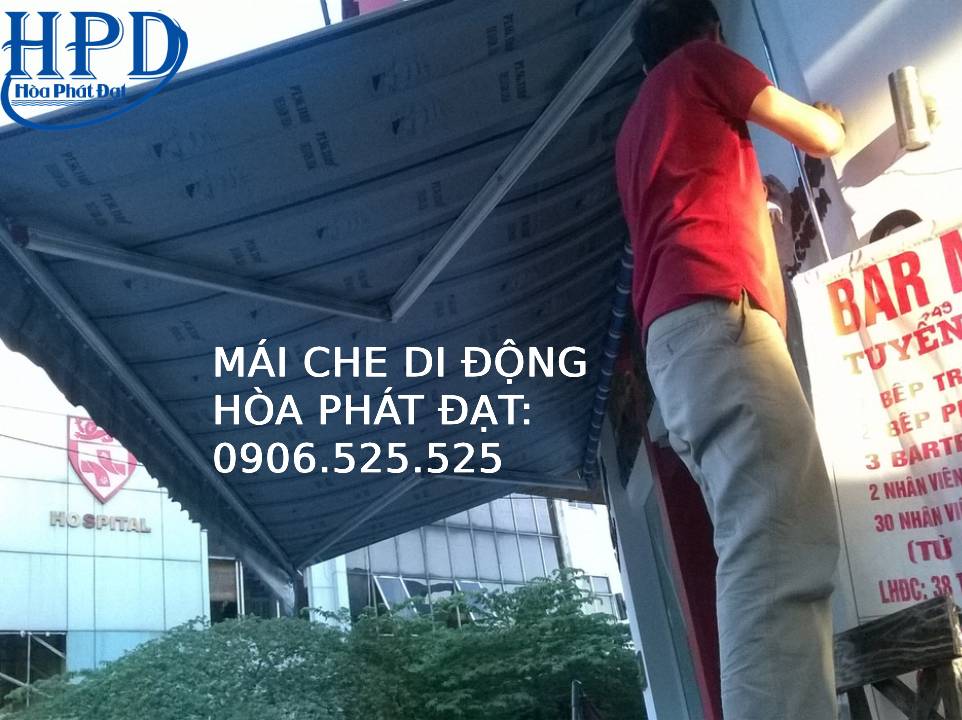Bạt xếp quay tay giá rẻ