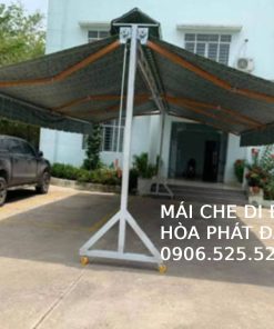 Mái che 2 bên có bánh xe giá rẻ nhất thị trường