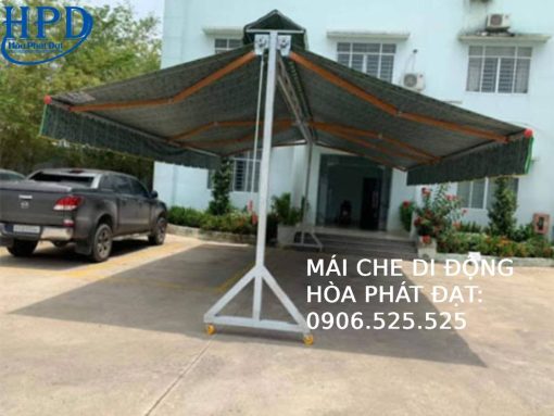 Mái che 2 bên có bánh xe giá rẻ nhất thị trường