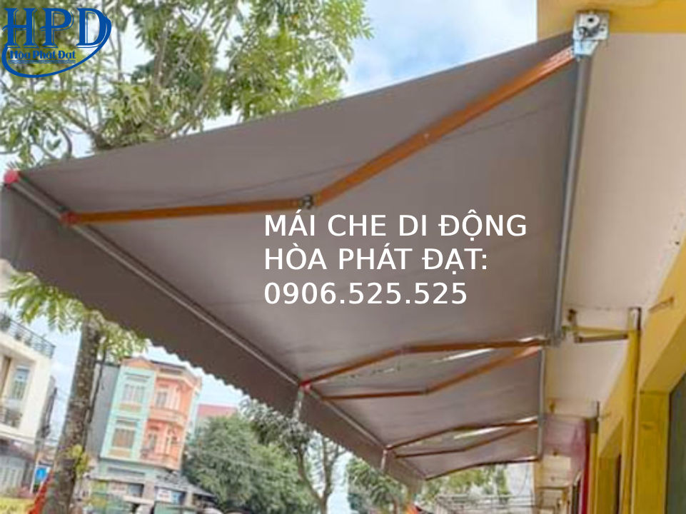 Mái hiên bạt tay quay giá rẻ nhất hiện nay