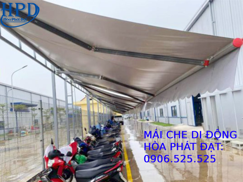 Mái hiên bạt tay quay giá rẻ nhất hiện nay