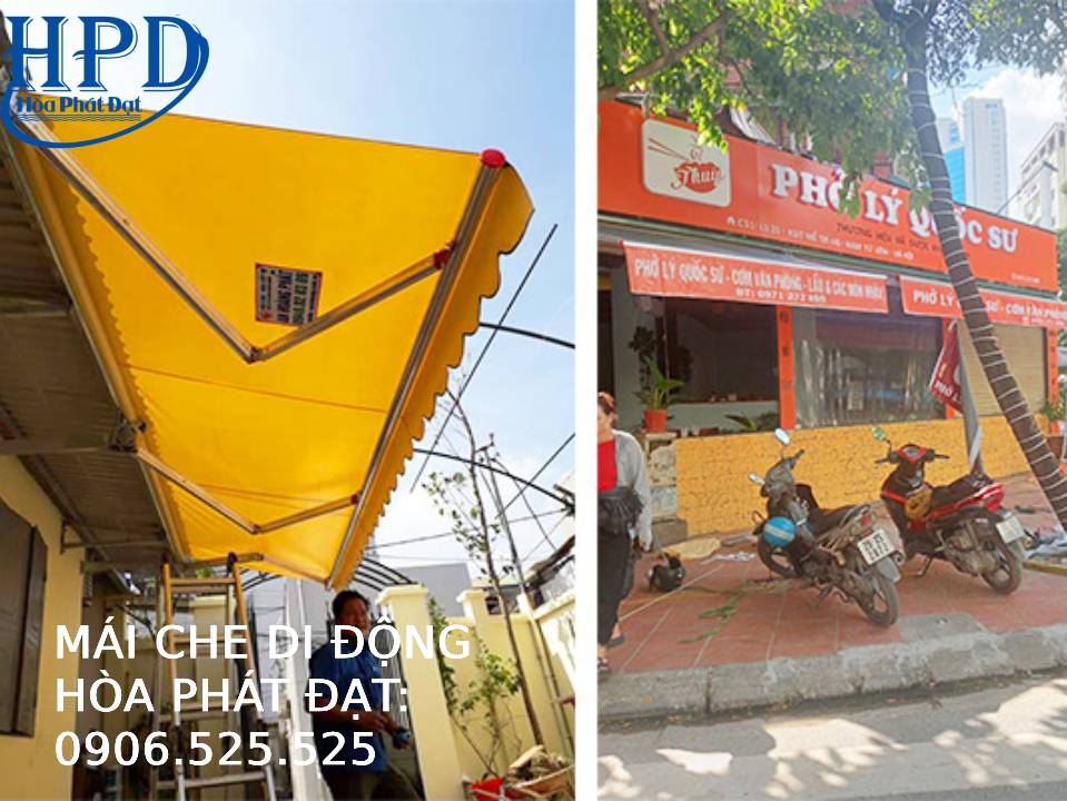 Bạt xếp quay tay giá rẻ