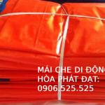 Tấm bạt 2 lớp xanh cam giá rẻ nhất