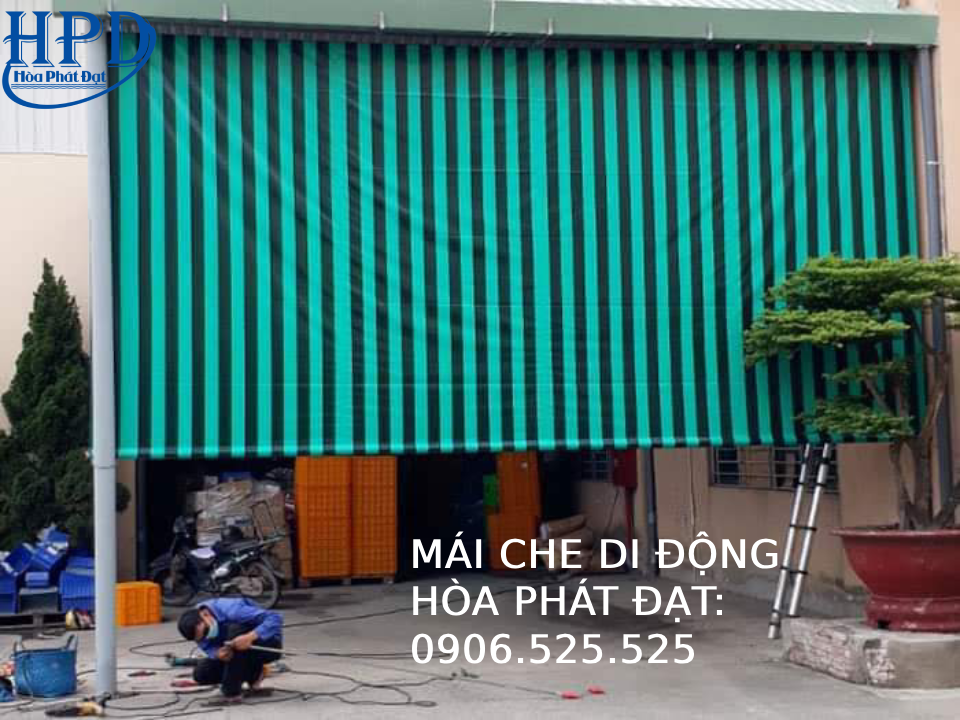 Bạt tự cuốn ban công hiên nhà giá rẻ nhất hiện nay
