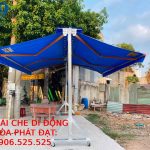 Mái che 2 bên có bánh xe giá rẻ nhất thị trường