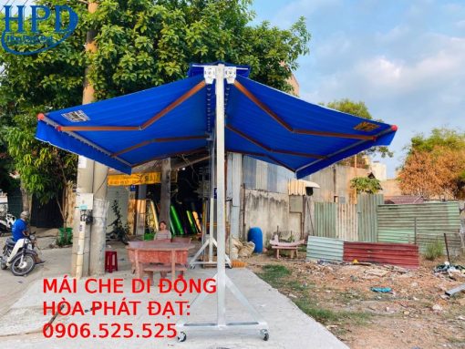 Mái che 2 bên có bánh xe giá rẻ nhất thị trường