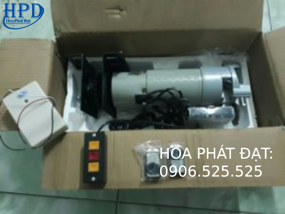 Hướng dẫn lắp đặt Motor quấn bạt