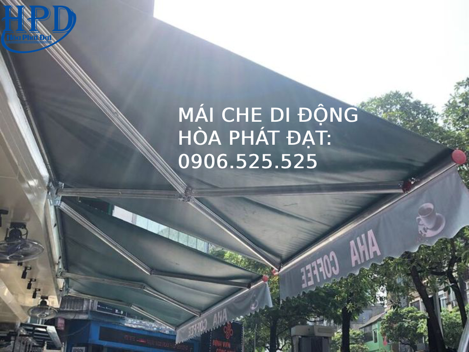 Mái hiên bạt tay quay giá rẻ nhất hiện nay