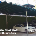 Bạt mái kéo khung lớn giá rẻ nhất thị trường