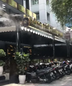 Mái che di động quán cà phê