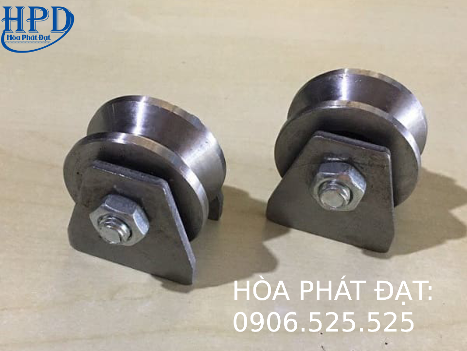 Puly bằng gang và inox mái xếp bạt kéo giá rẻ