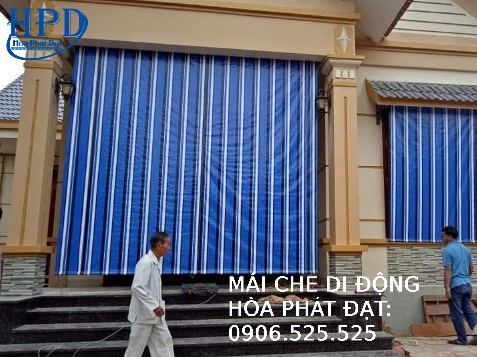 Mái rủ bạt cuốn chất lượng cao giá rẻ nhất