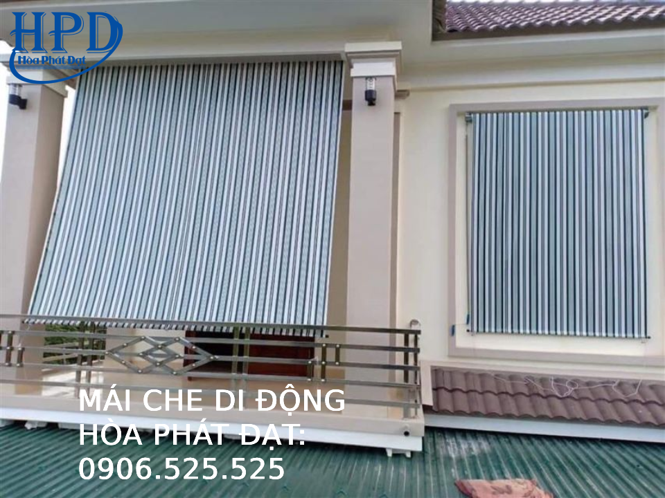 Bạt che nắng mưa tự cuốn chất lượng giá rẻ