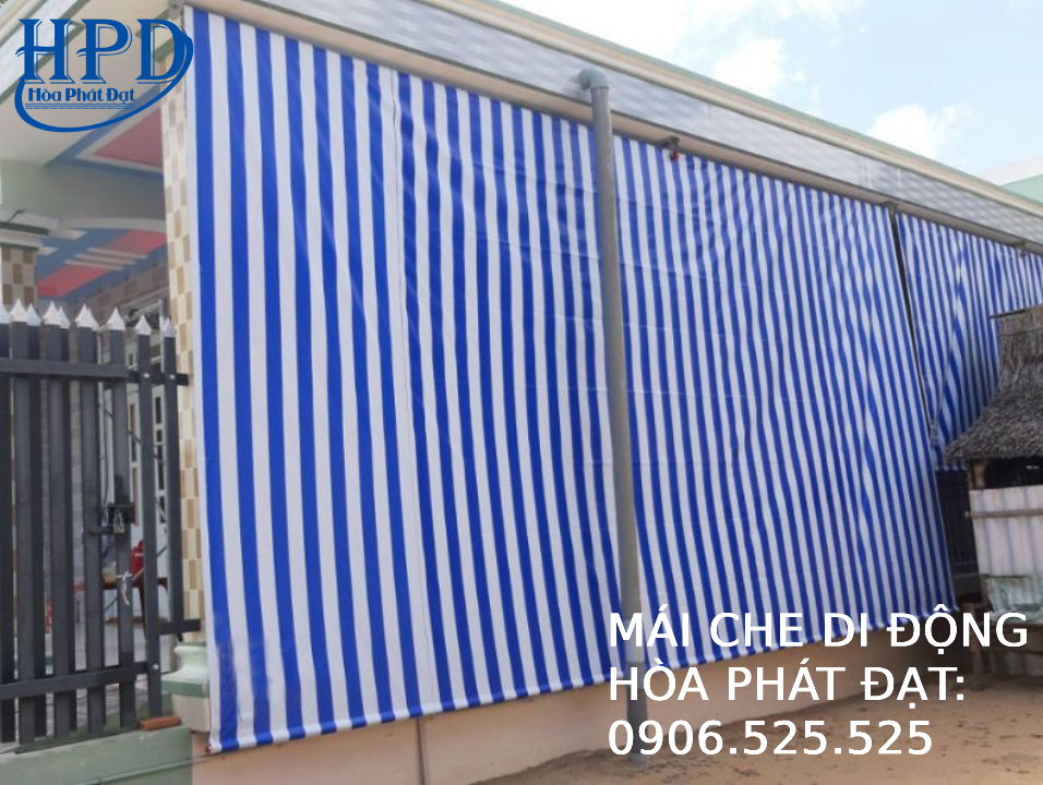 Bạt che nắng mưa tự cuốn chất lượng giá rẻ