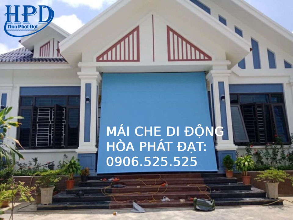 Bạt che nắng mưa tự cuốn chất lượng giá rẻ