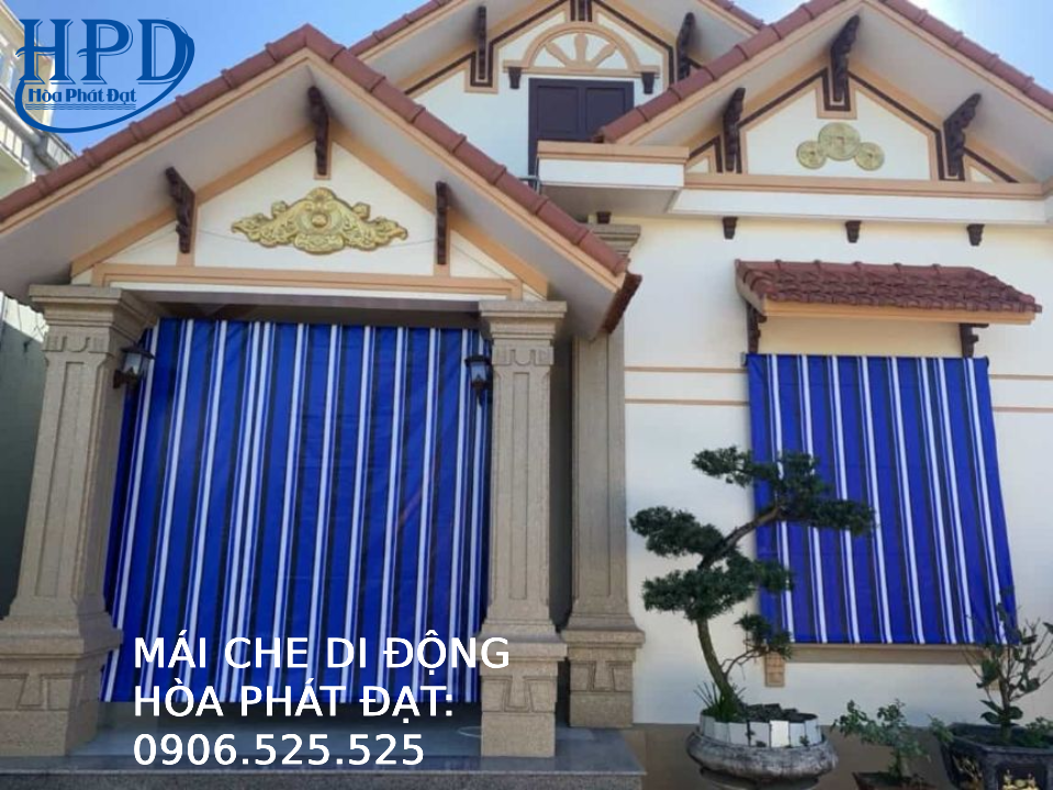 Bạt che nắng mưa tự cuốn chất lượng giá rẻ
