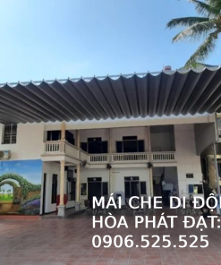 Mái bạt kéo nhà kho giá rẻ nhất hiện nay