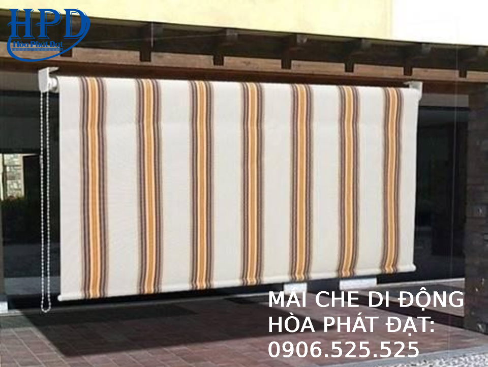 Bạt che nắng mưa tự cuốn chất lượng giá rẻ