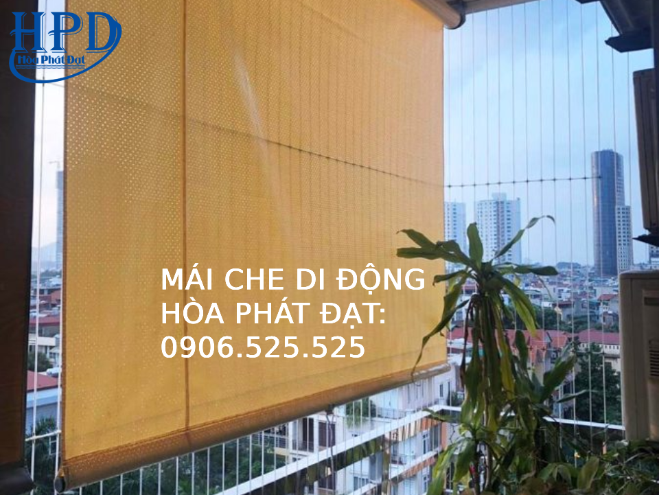 Bạt che nắng mưa tự cuốn chất lượng giá rẻ
