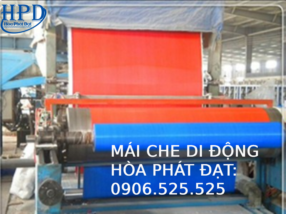 Tấm bạt 2 lớp xanh cam giá rẻ nhất