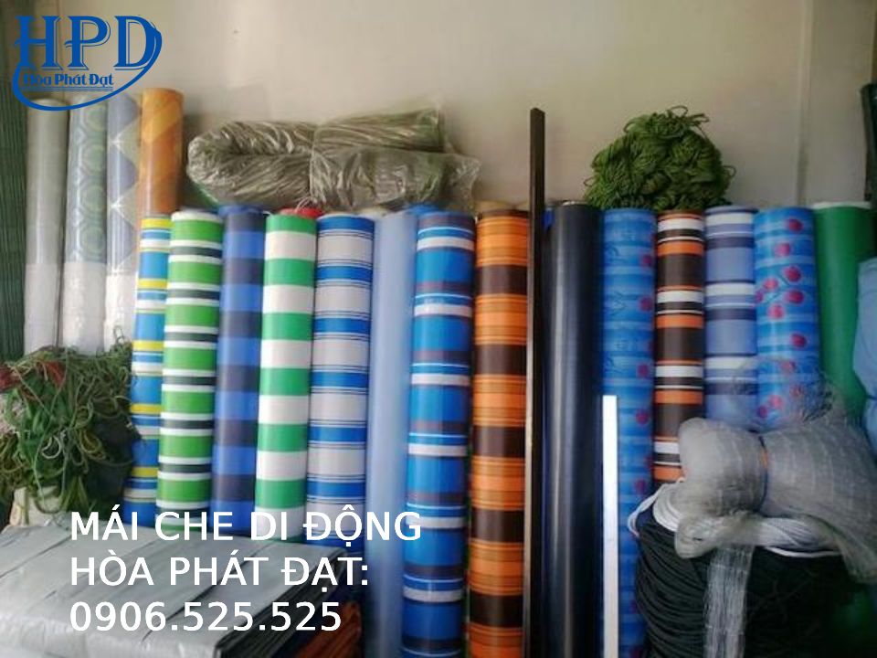 Mái bạt thả tự cuốn giá rẻ nhất hiện nay