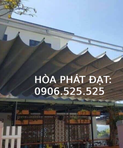 Bạt dạng lượn song khung lớn cho sân trường giá rẻ