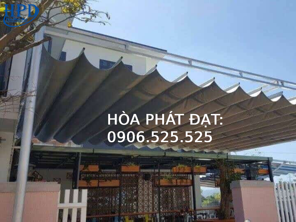 Mái che di động Hà Nội giá rẻ nhất hiện nay