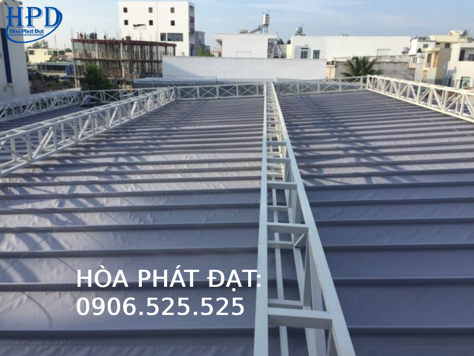 Cung cấp, thi công lắp đặt mái xếp lượn sóng giá rẻ