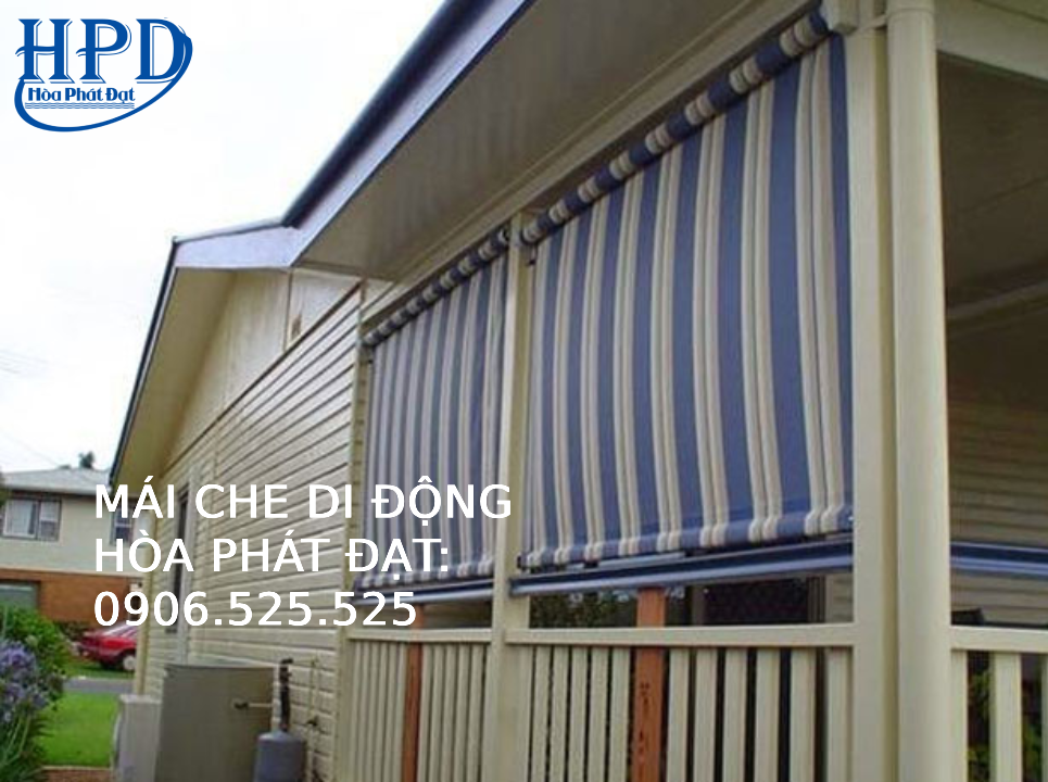 Mái bạt thả tự cuốn giá rẻ nhất hiện nay