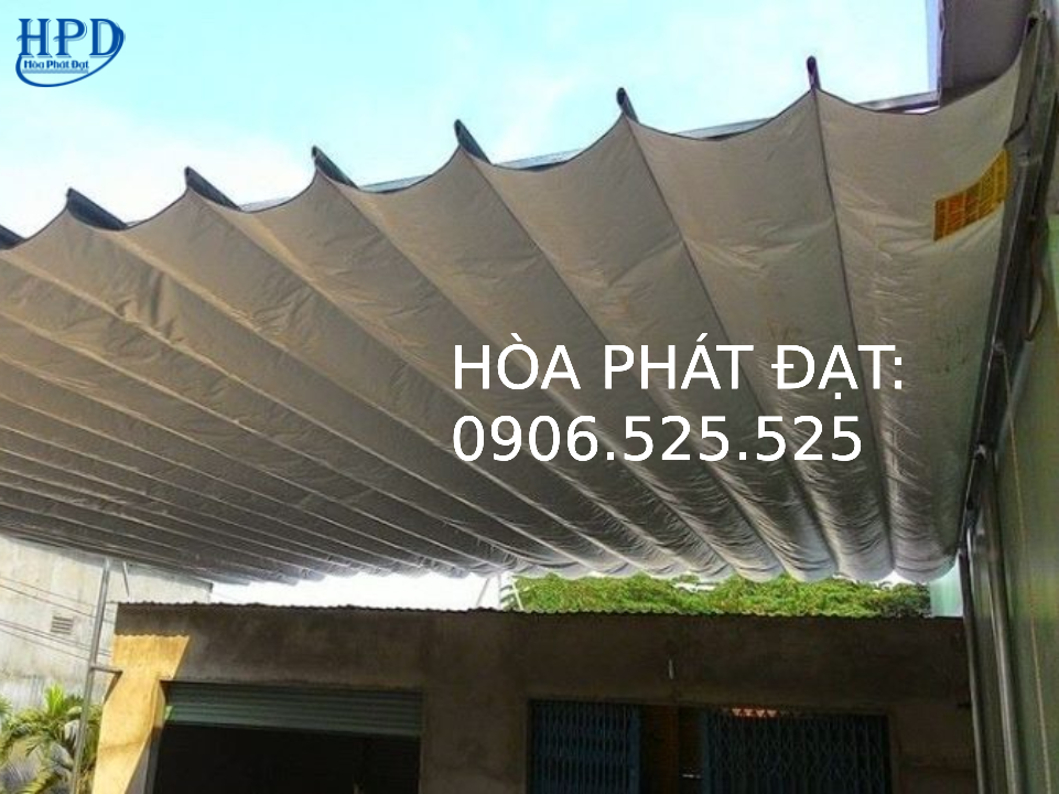 Mái che kéo tay ngoài trời giá rẻ nhất hiện nay