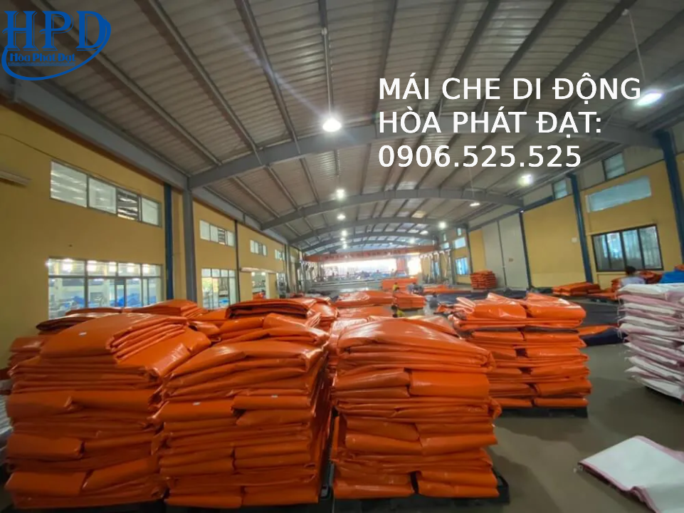 Bạt nhựa xanh cam 2 da khổ 2m, 4m, 6m, 8m, 10m giá rẻ
