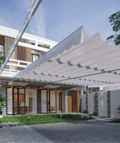 Lắp đặt mái xếp tại Hà Nam