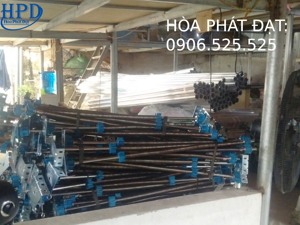 Lò xo mái rủ bạt che nắng giá rẻ nhất hiện nay