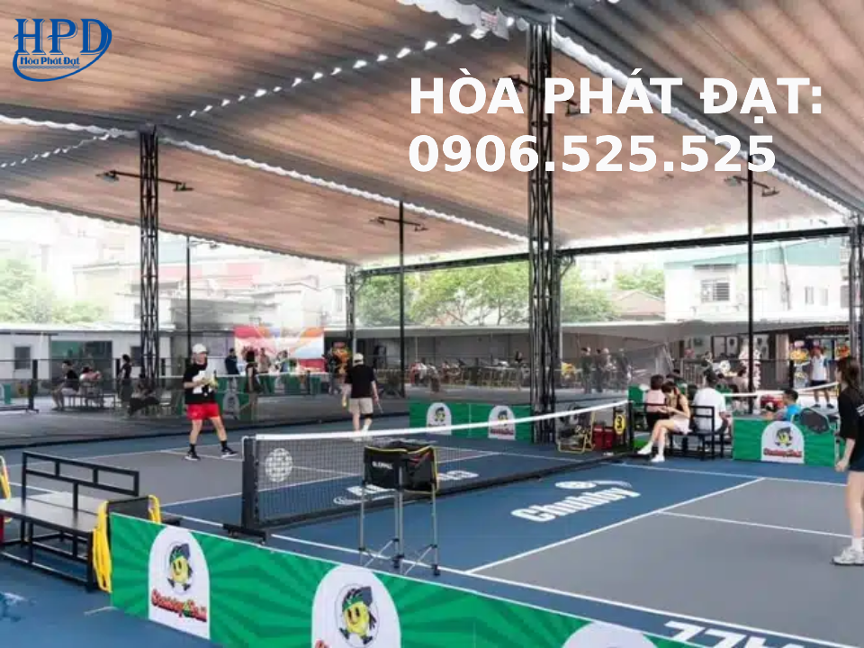 Mái che cho sân Pickleball giá rẻ
