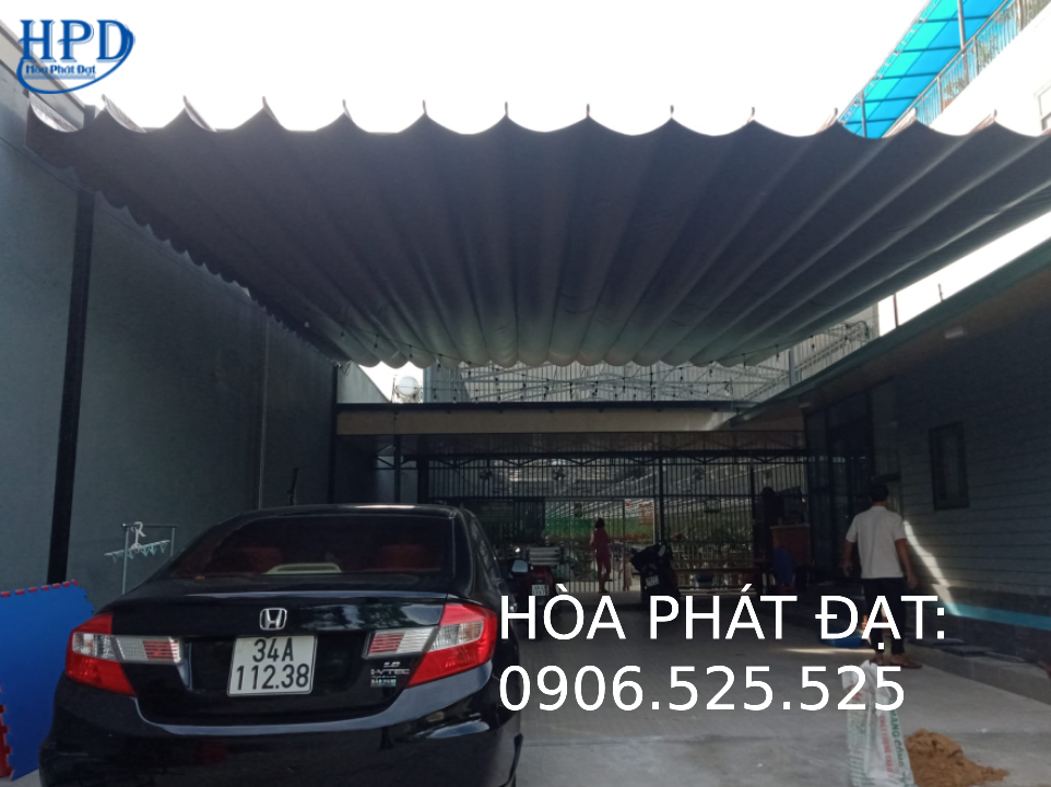 Mái che di động Hà Nội giá rẻ nhất hiện nay