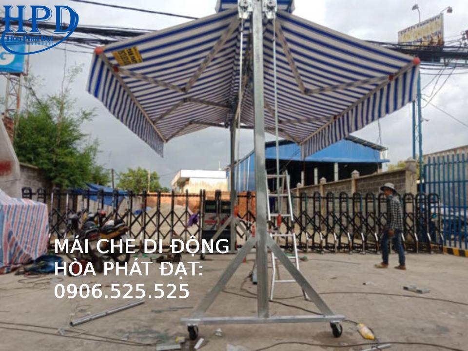 Mái hiên đôi di động chữ A giá rẻ nhất hiện nay