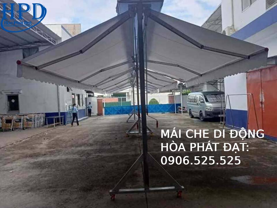 Mái hiên đôi di động chữ A giá rẻ nhất hiện nay