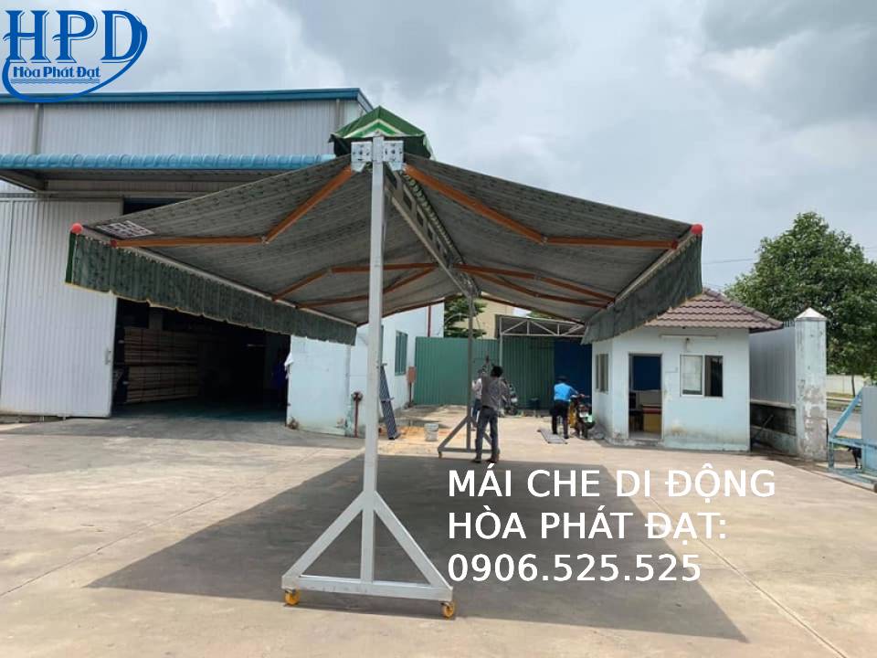 Mái hiên đôi di động chữ A giá rẻ nhất hiện nay