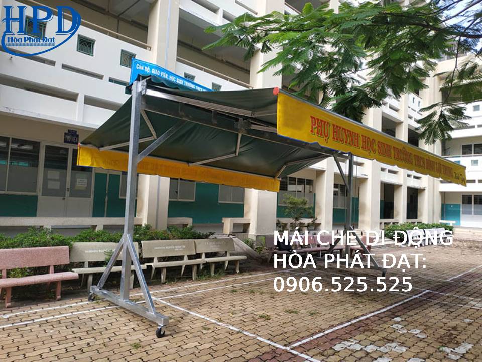 Mái hiên đôi di động chữ A giá rẻ nhất hiện nay
