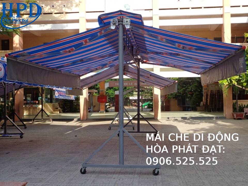 Mái hiên đôi di động chữ A giá rẻ nhất hiện nay