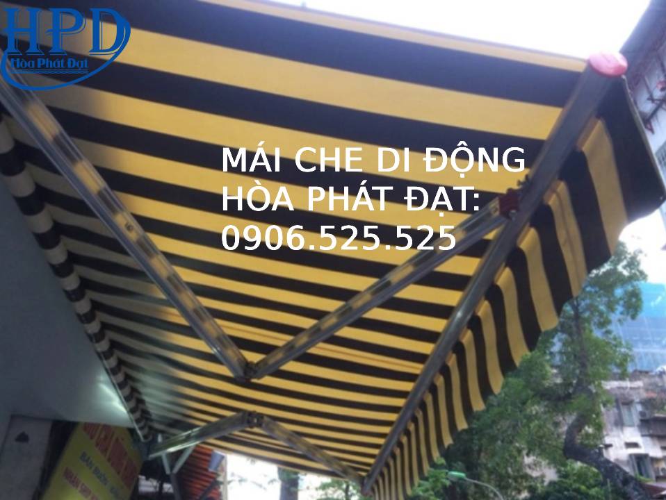Mái hiên di động tay quay giá rẻ nhất hiện nay