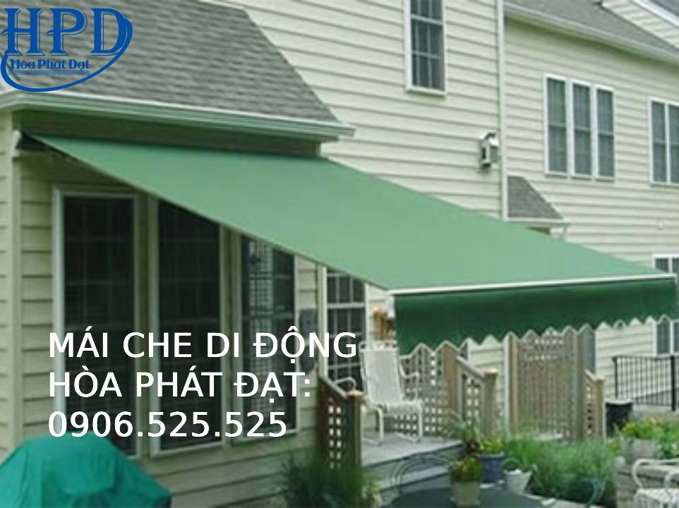 Mái hiên di động tay quay giá rẻ nhất hiện nay