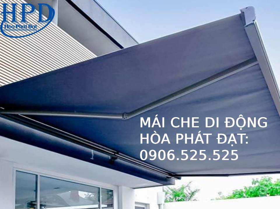 Mái hiên di động tay quay giá rẻ nhất hiện nay