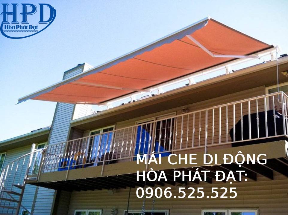 Mái hiên di động tay quay giá rẻ nhất hiện nay